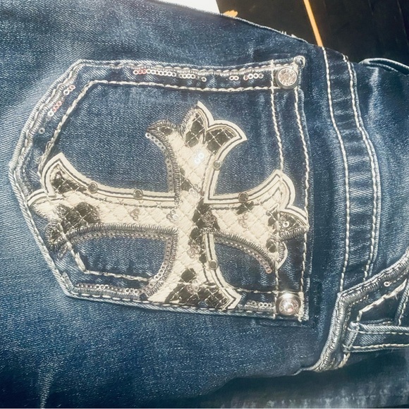 Miss Me Mid-Rise Boot Stretch Jean  25 - Picture 7 of 7